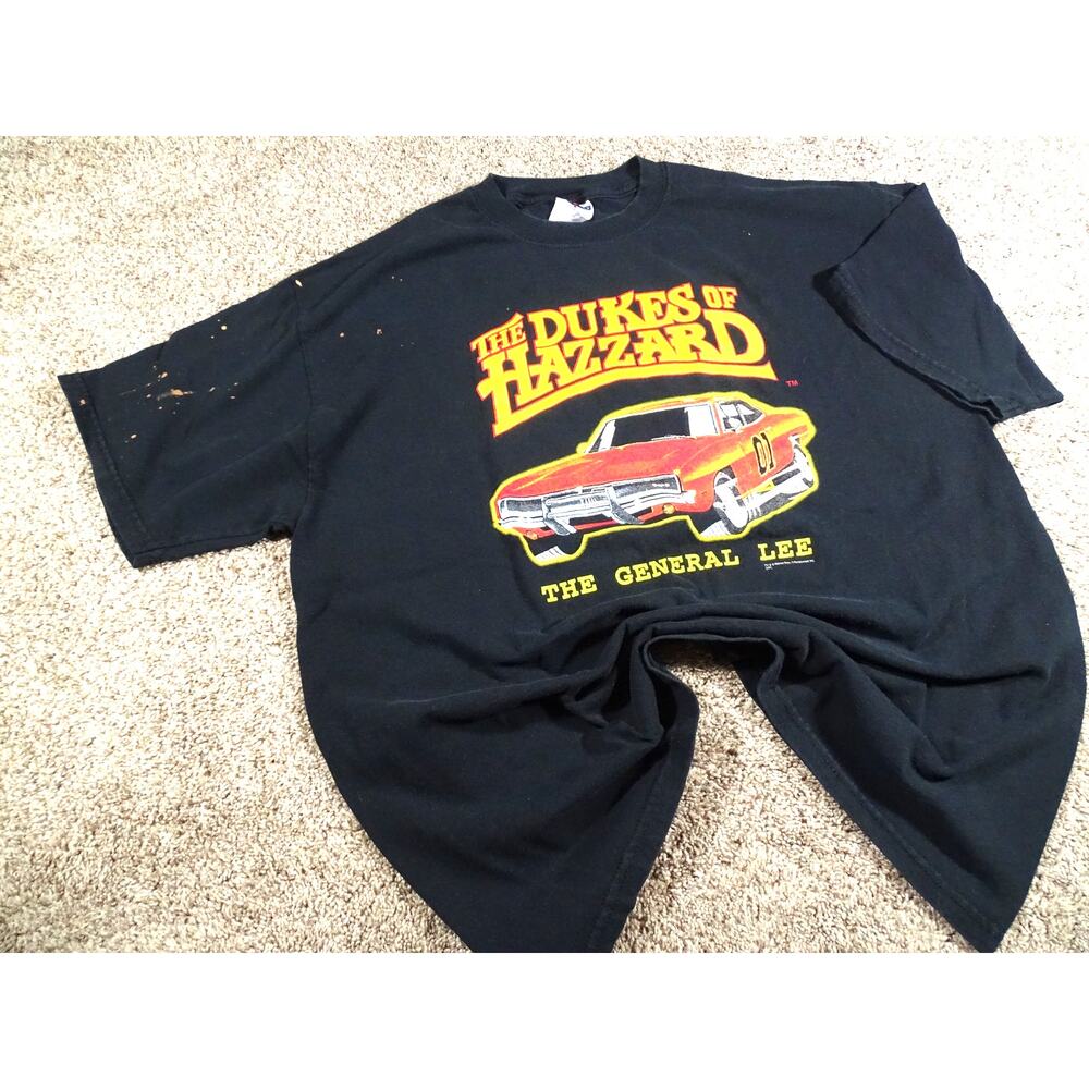 Vintage Dukes of Hazzard General Lee Shirt XL Jerzees